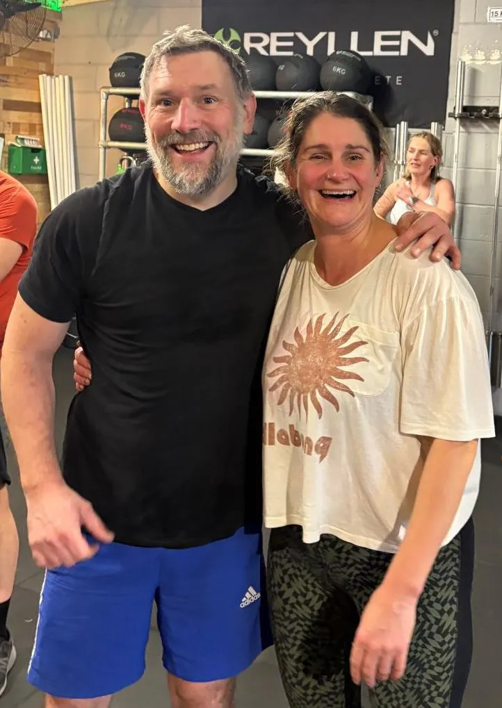 Man and Woman at CrossFit Gym in Dorchester