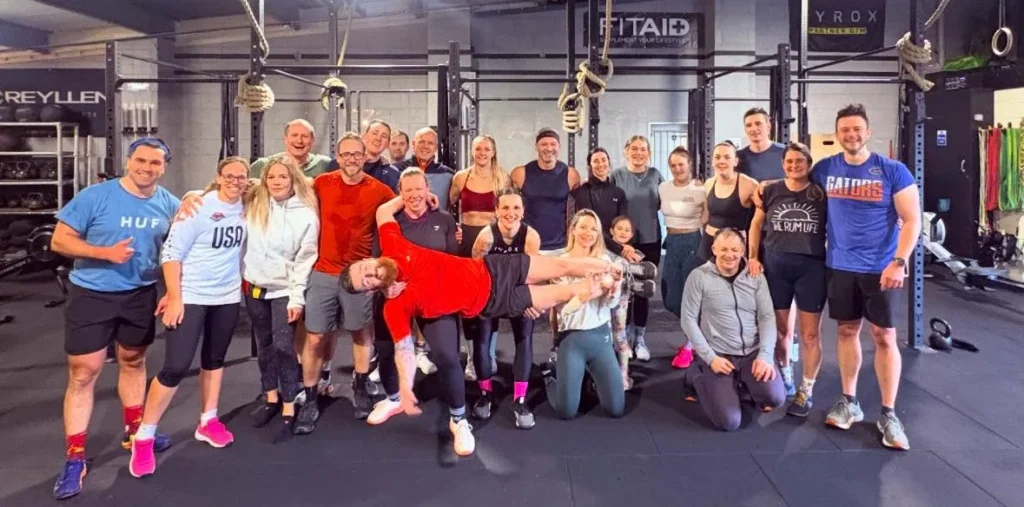 Dorchester CrossFit Members in Gym